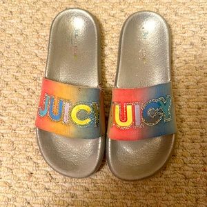 Girls Juicy Couture slides